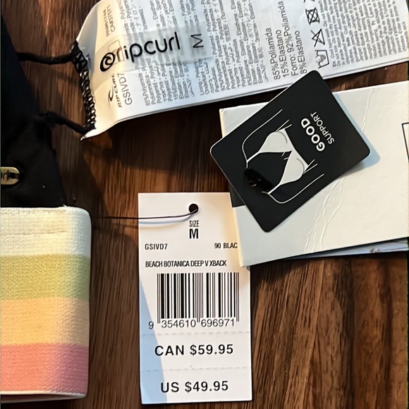 Rip Curl Beach Botanical Deep V Back - Picture 8 of 15